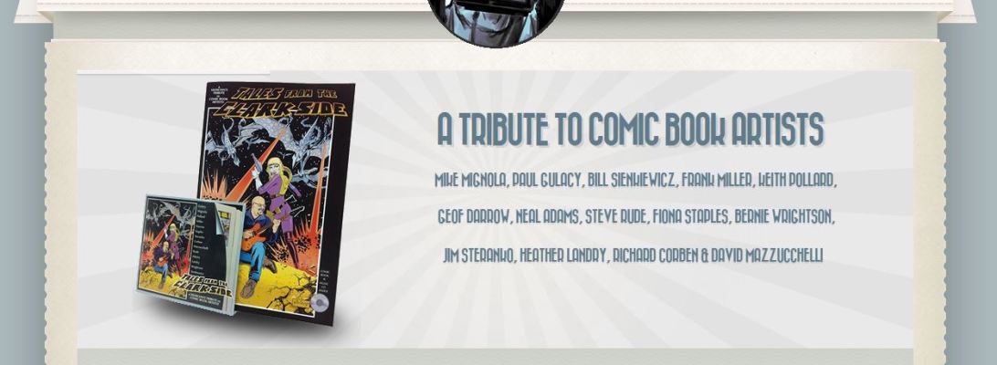 carl clark's jazz comic tribute to comic artists with art by paul gulacy and heather landry